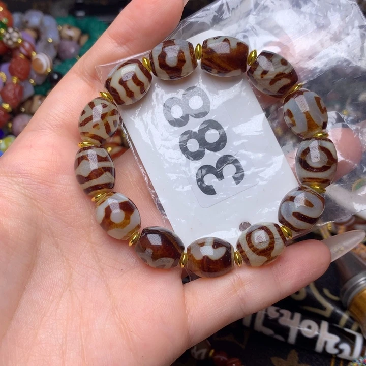 玛瑙/玉髓未镶嵌发一条