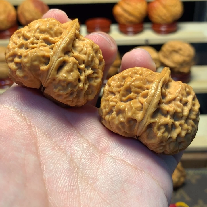 文玩核桃把件42铁南疆