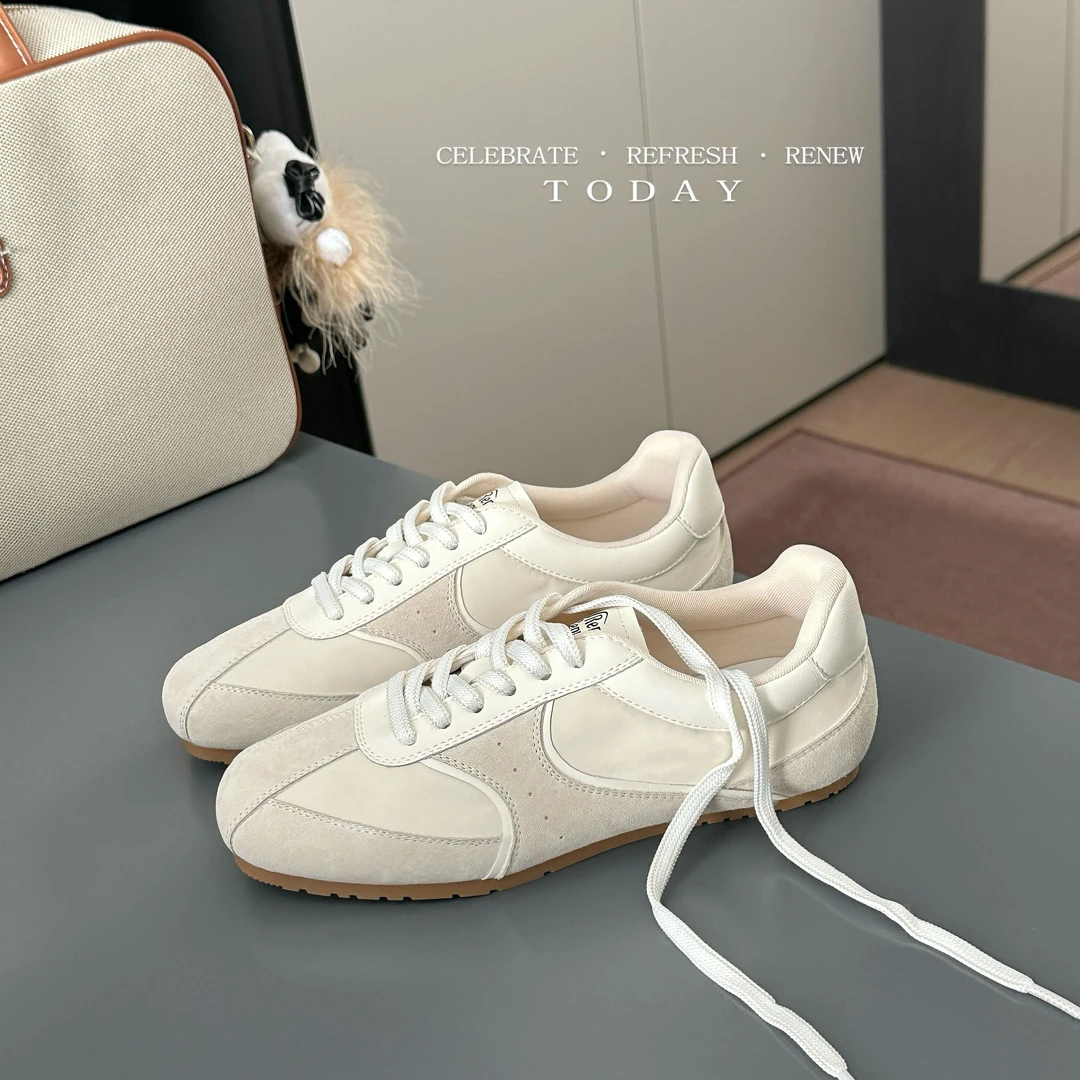 【大叔家】软底复古德训鞋女2025年秋季新款时尚休闲阿甘鞋板鞋4230