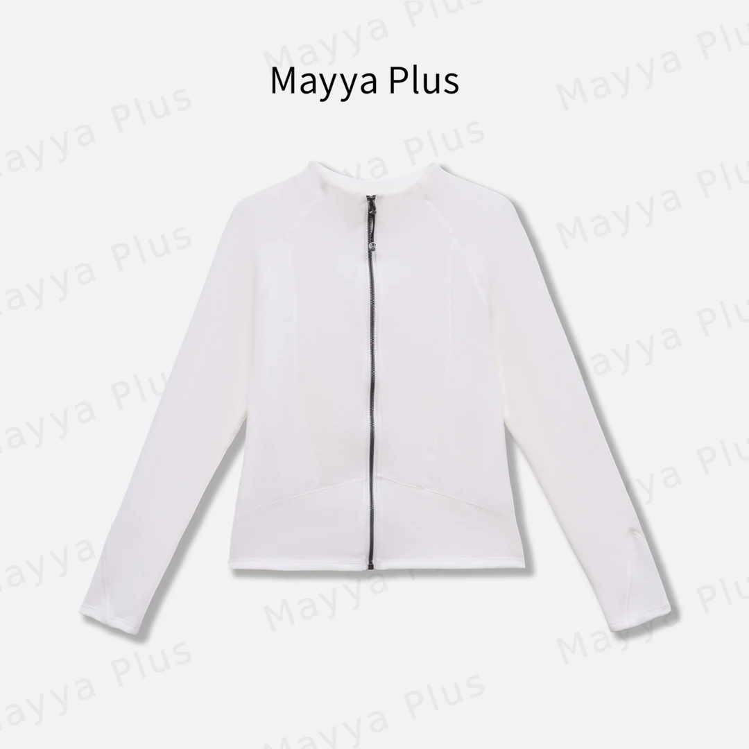【糯米外套】Mayya Plus麦芽定制修身显瘦毛茸茸开衫外套女32547316