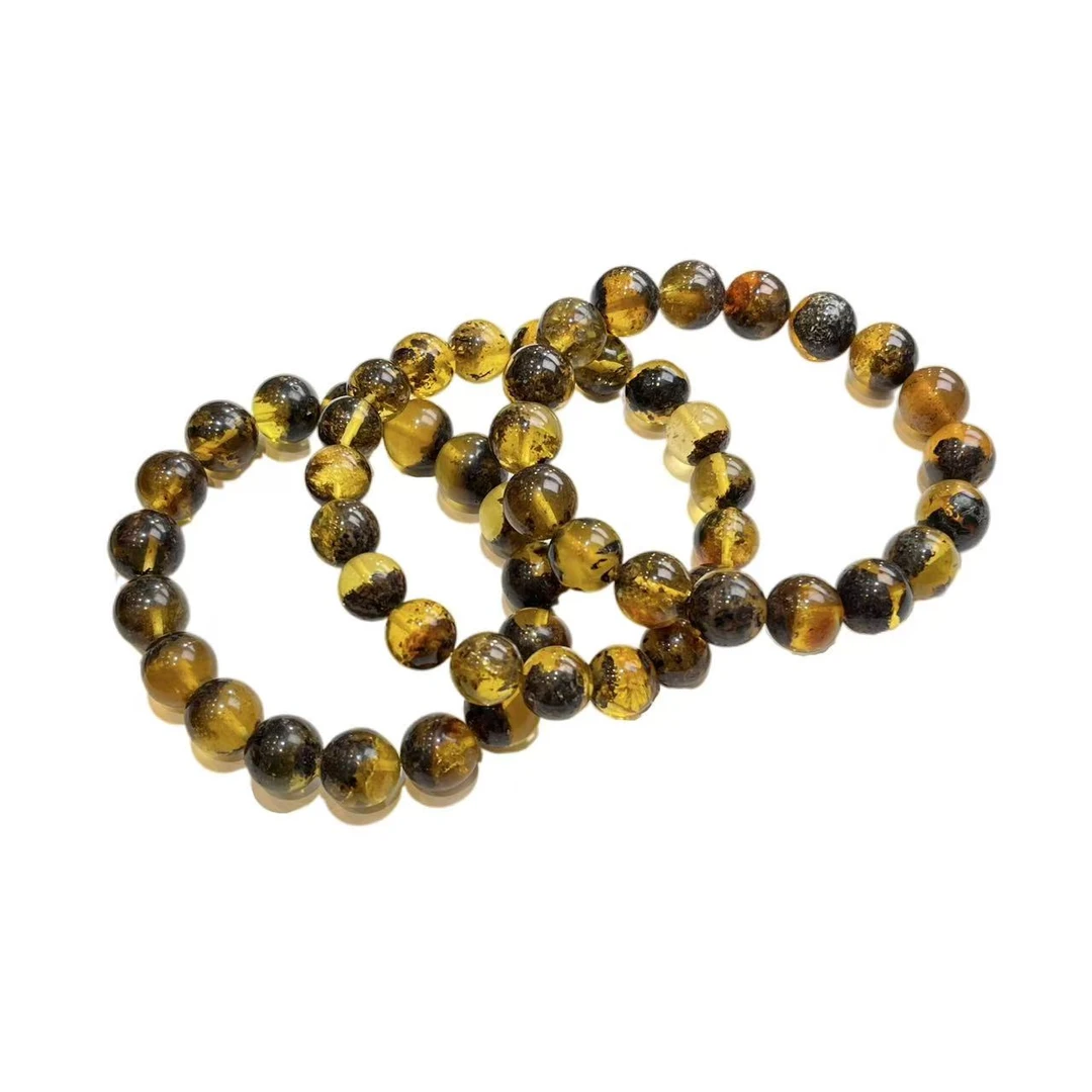 灵草药珀手串11-12mm（多样性发一件) C33-04