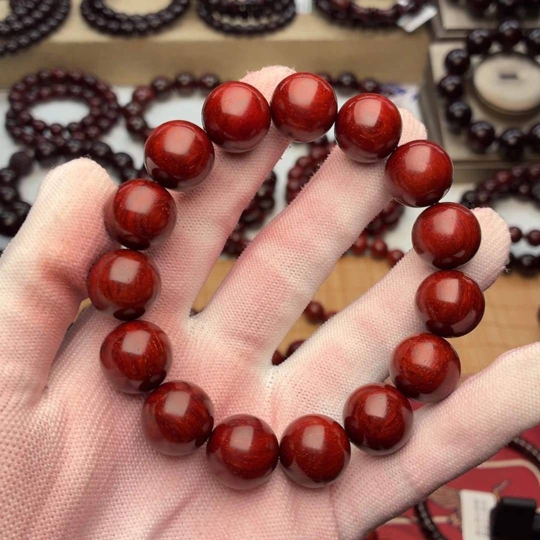 中***心手串/手链小叶紫檀