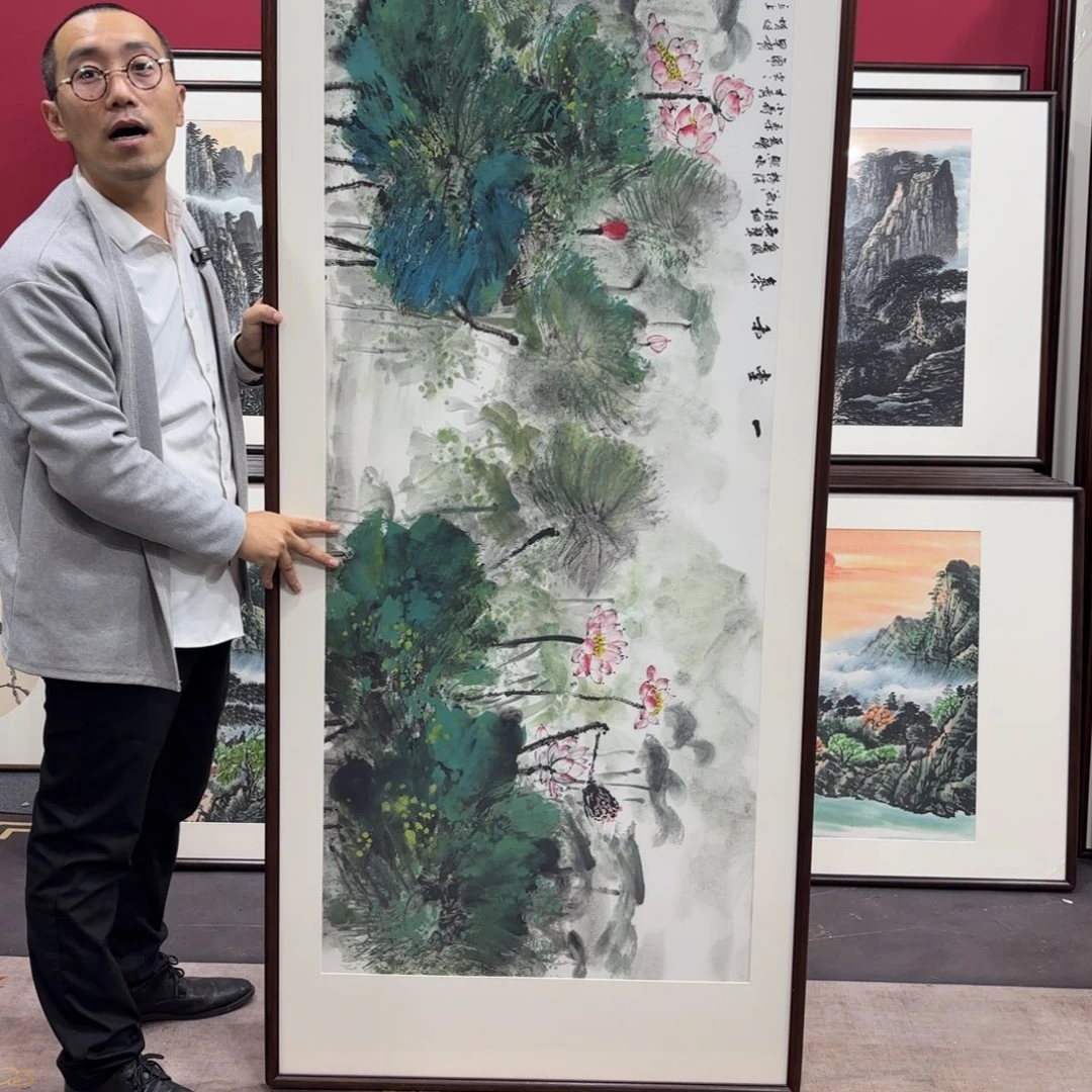 国画手绘作品210/80