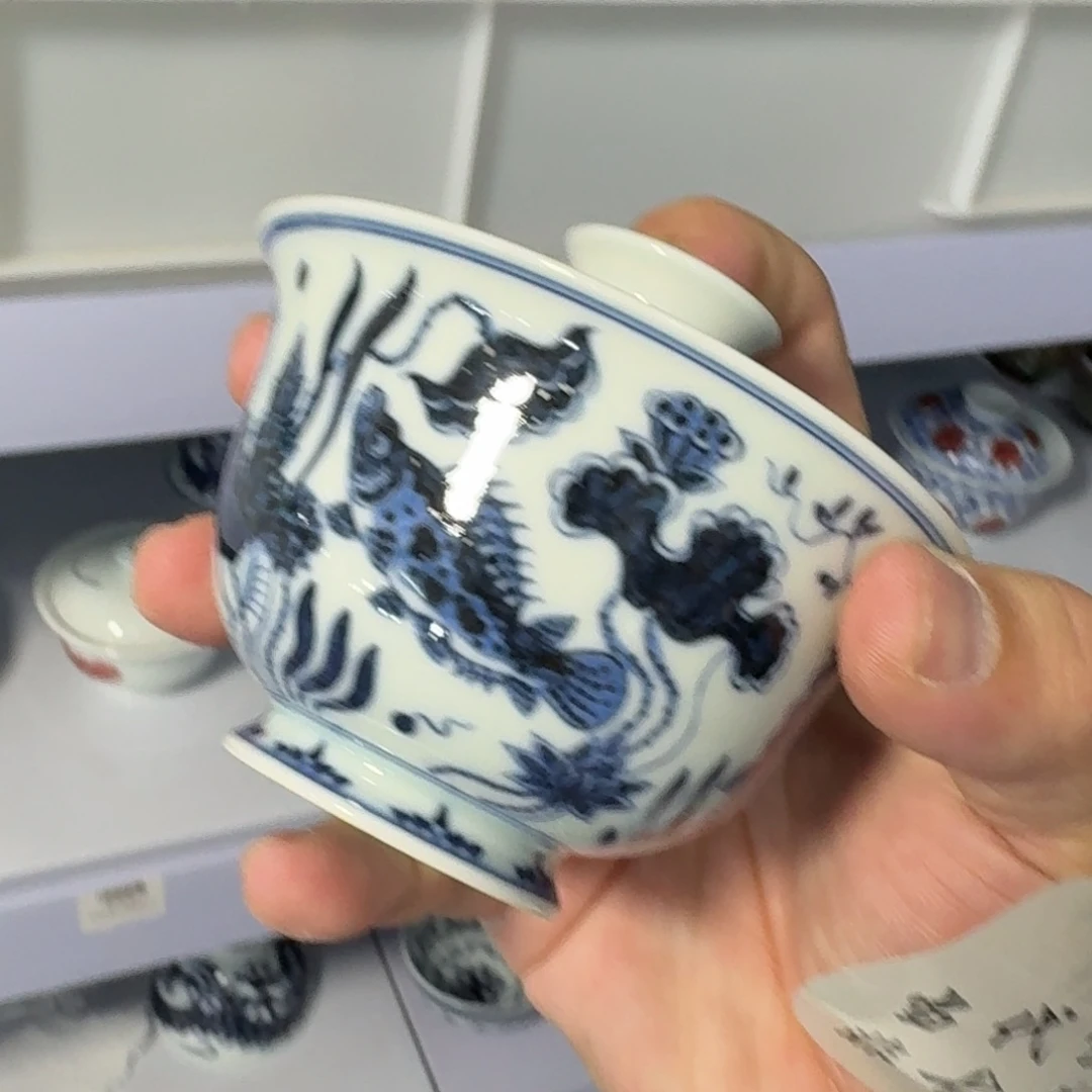 杯子瓷言所老曹甄选好瓷微瑕