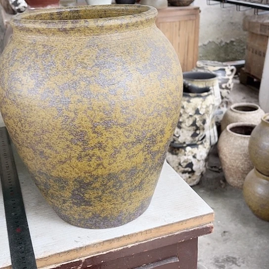 紫砂花盆高度28口径18