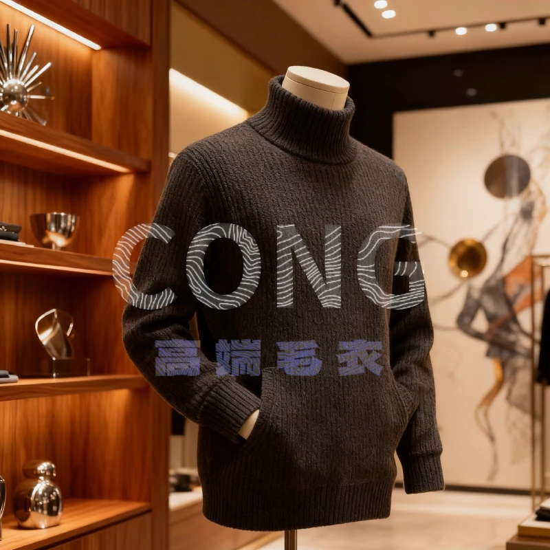 【025】名《CONG》《四杠拼色小狗》四叶草高端欧货针织衫上衣78587