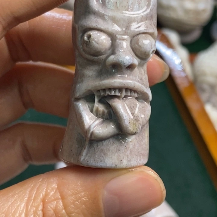 牛***仔配饰鹿角雕刻一个出