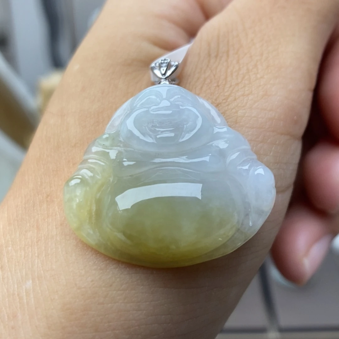 【闪购商品】颈饰银S925镶嵌翡翠9