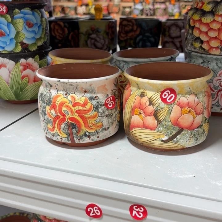 景德镇手绘花盆陶瓷11/10