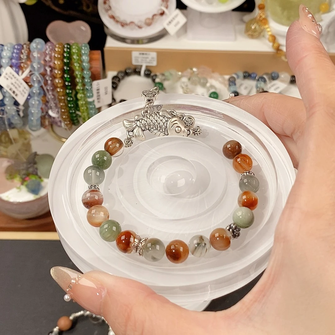 水晶手链未镶嵌今****！15补差