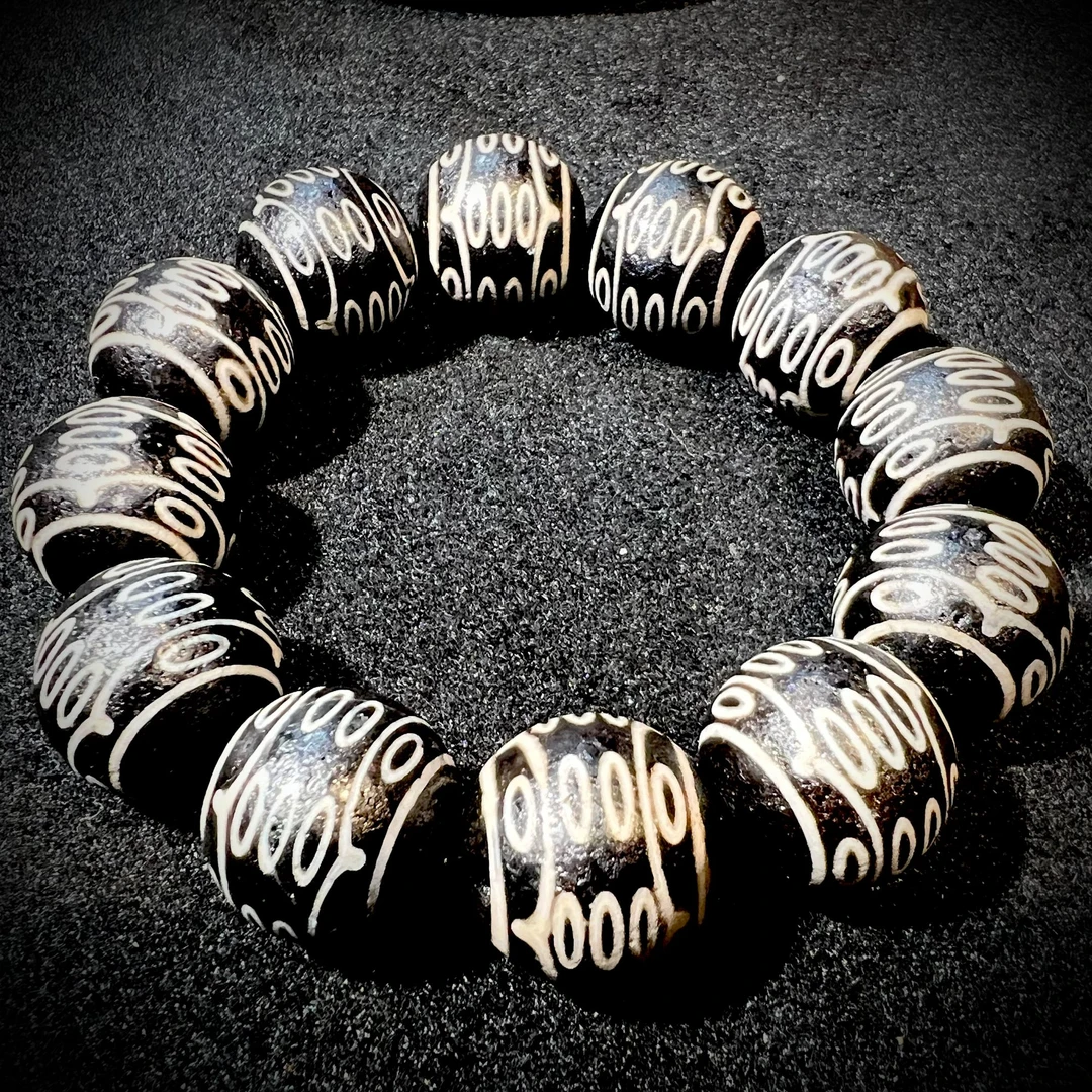 四九城收藏玛瑙二十一眼达洛手串男女同款SIC002