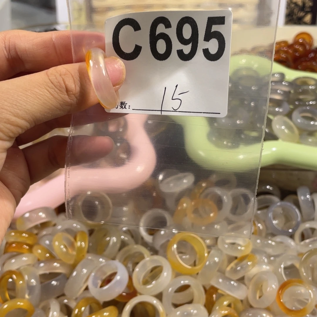 未镶嵌戒指玛瑙/玉髓695