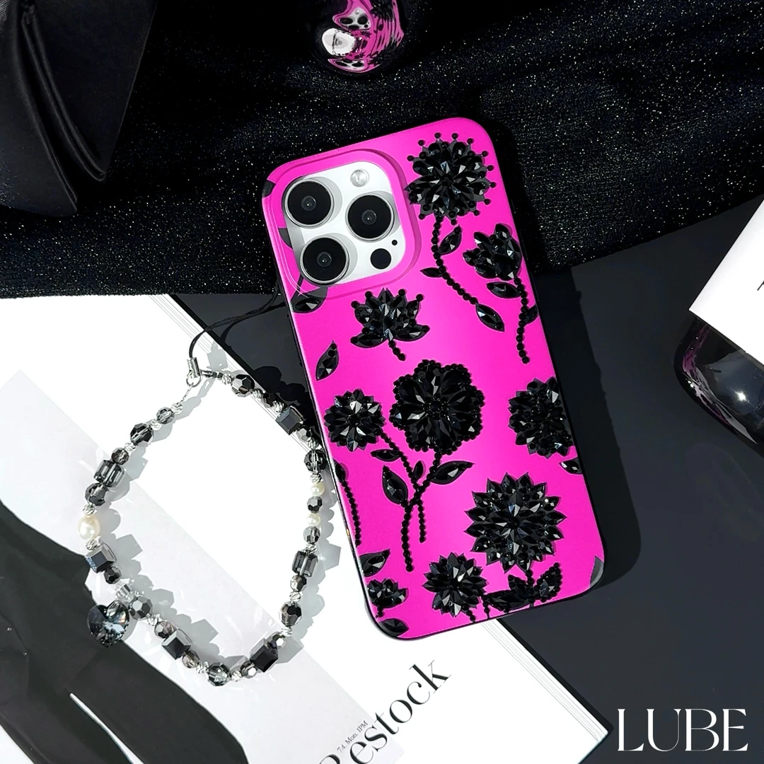 【绮梦巴黎】歪歪四代高定手工钻壳适用于iPhone16promax/15/14