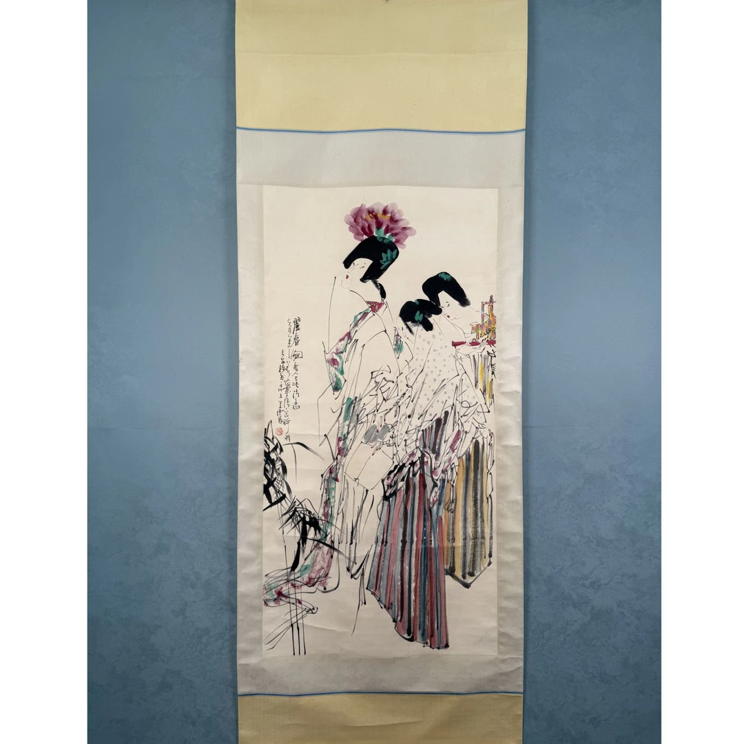 S-1616 王西京 人物 136*68cm 约8平尺