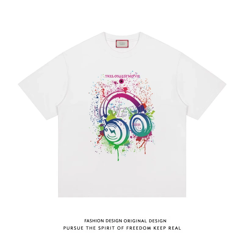 509款重磅体恤圆领打底衫短袖t恤宽松男女半袖上衣夏季潮