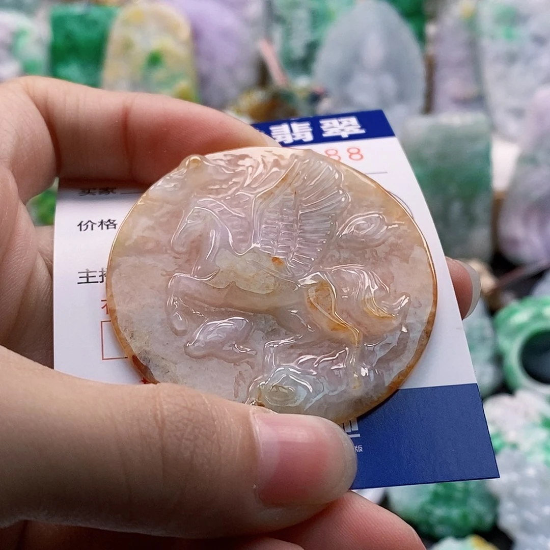吊坠(不含链)未镶嵌翡翠