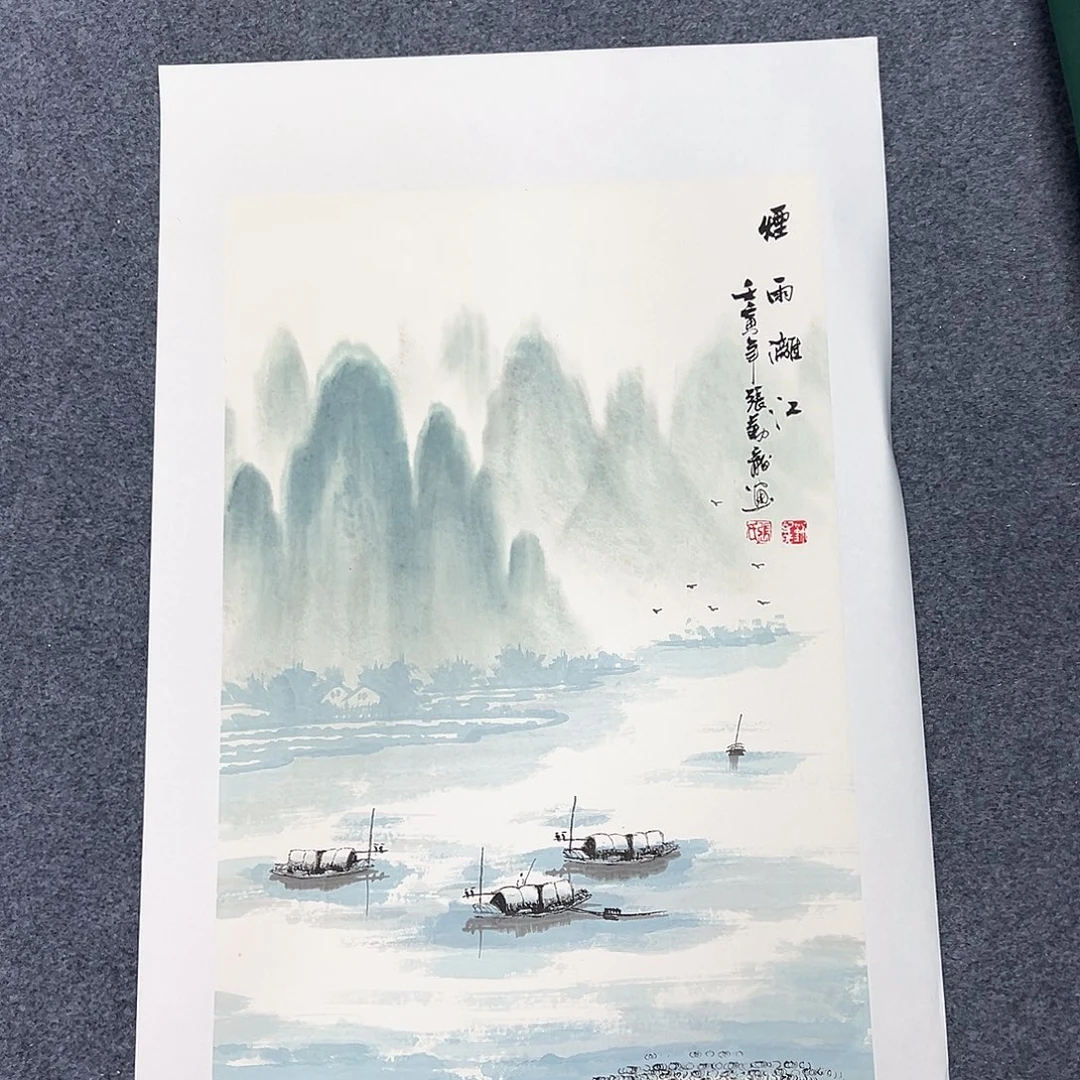 国画宣纸国画纯手绘作品