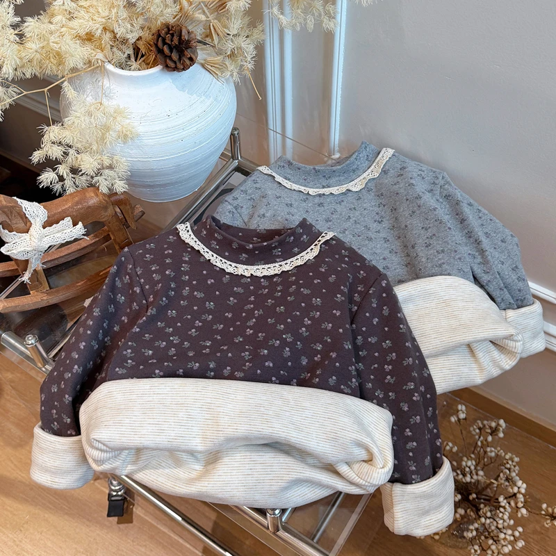 新款6-12岁女童潮款秋冬装上衣长袖打底衫女宝宝洋气卫衣儿童童装