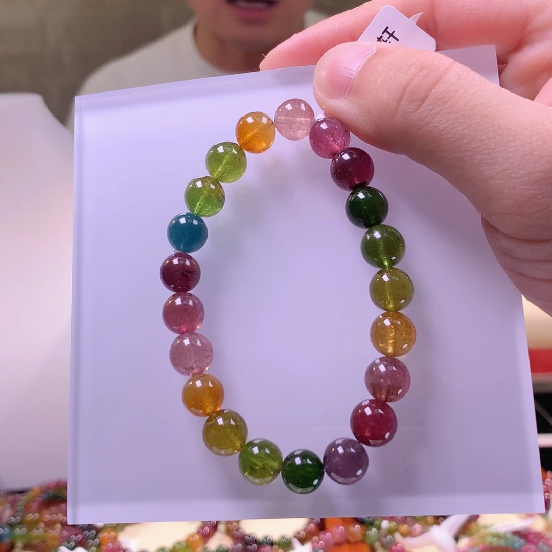 碧玺手串未镶嵌碧玺