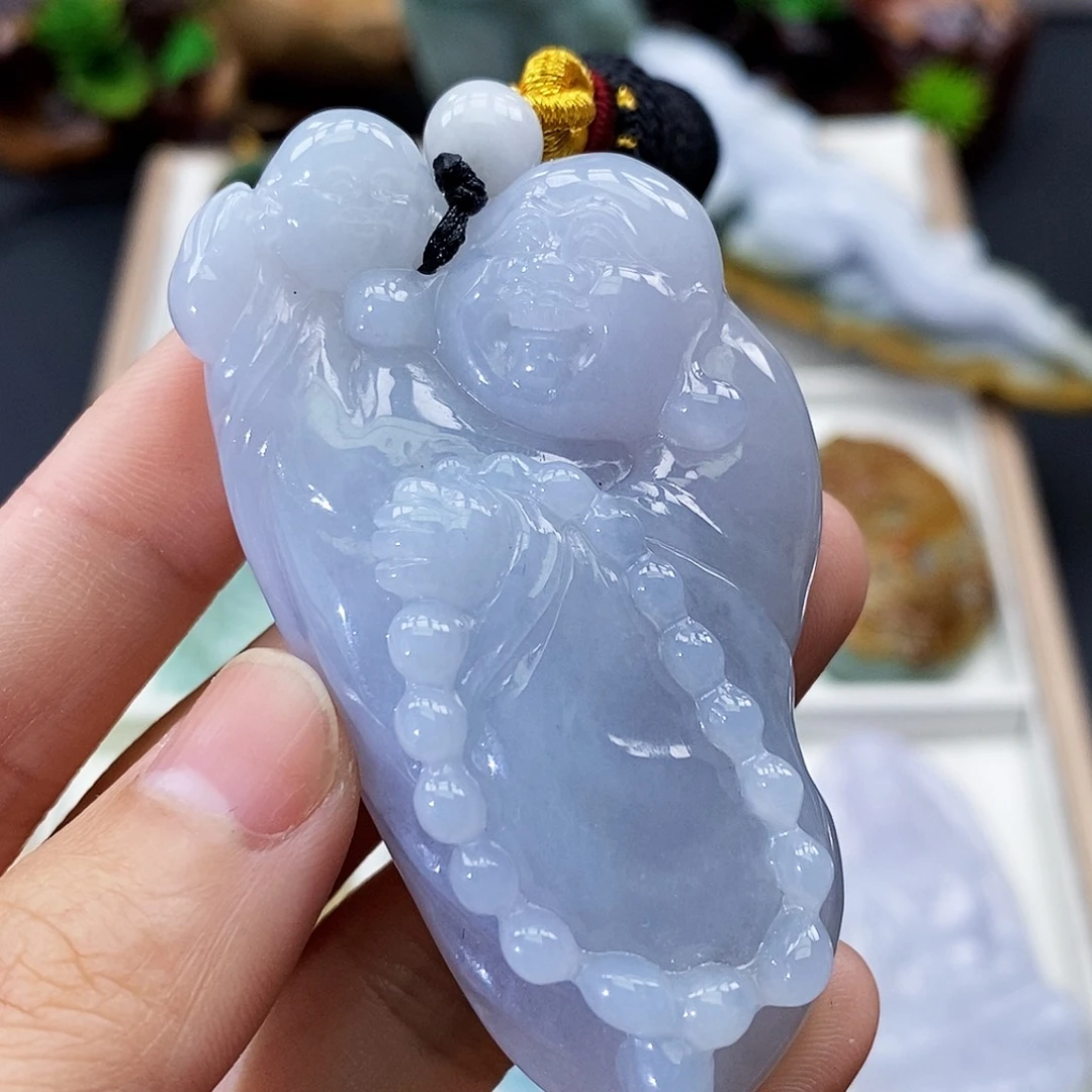 颈饰未镶嵌翡翠倬****缮缅甸翡翠a货