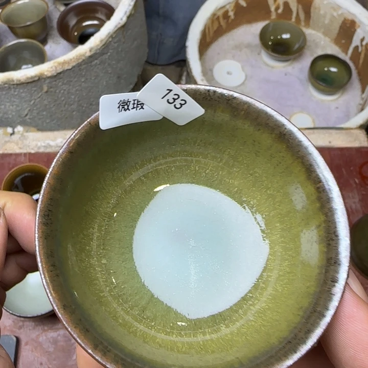 茶盏青钰龙窑茶具133