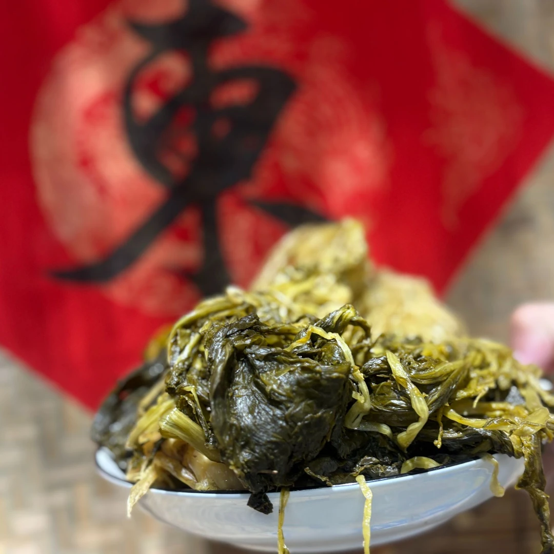 【村书记助农】太湖七都本地金丝芥菜2斤装