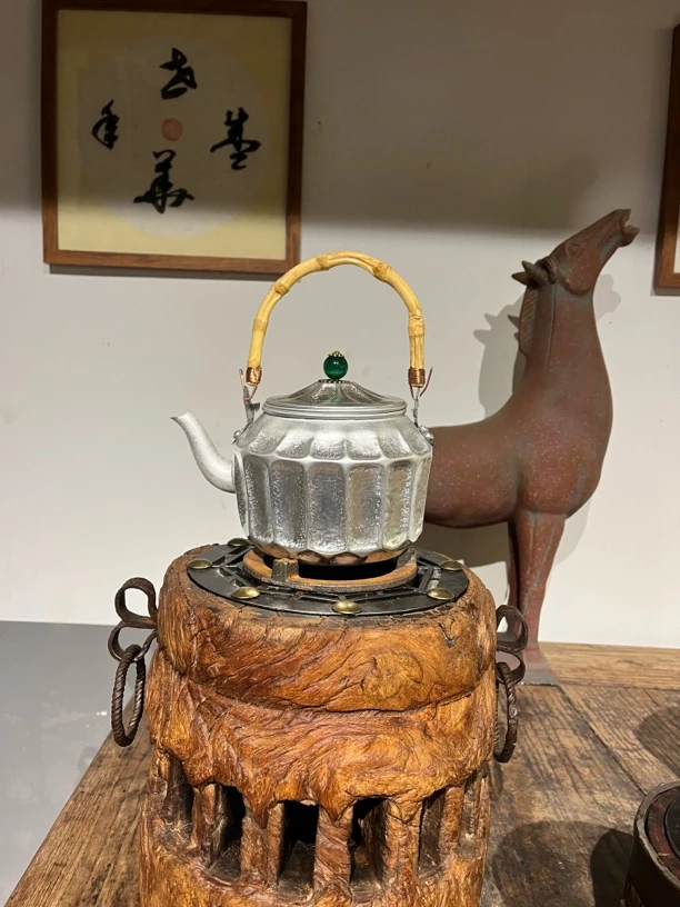 老式铝壶1.3升手工敲制工艺可订制