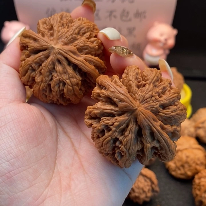 文玩核桃把件文玩核桃把件53.5大粗筋