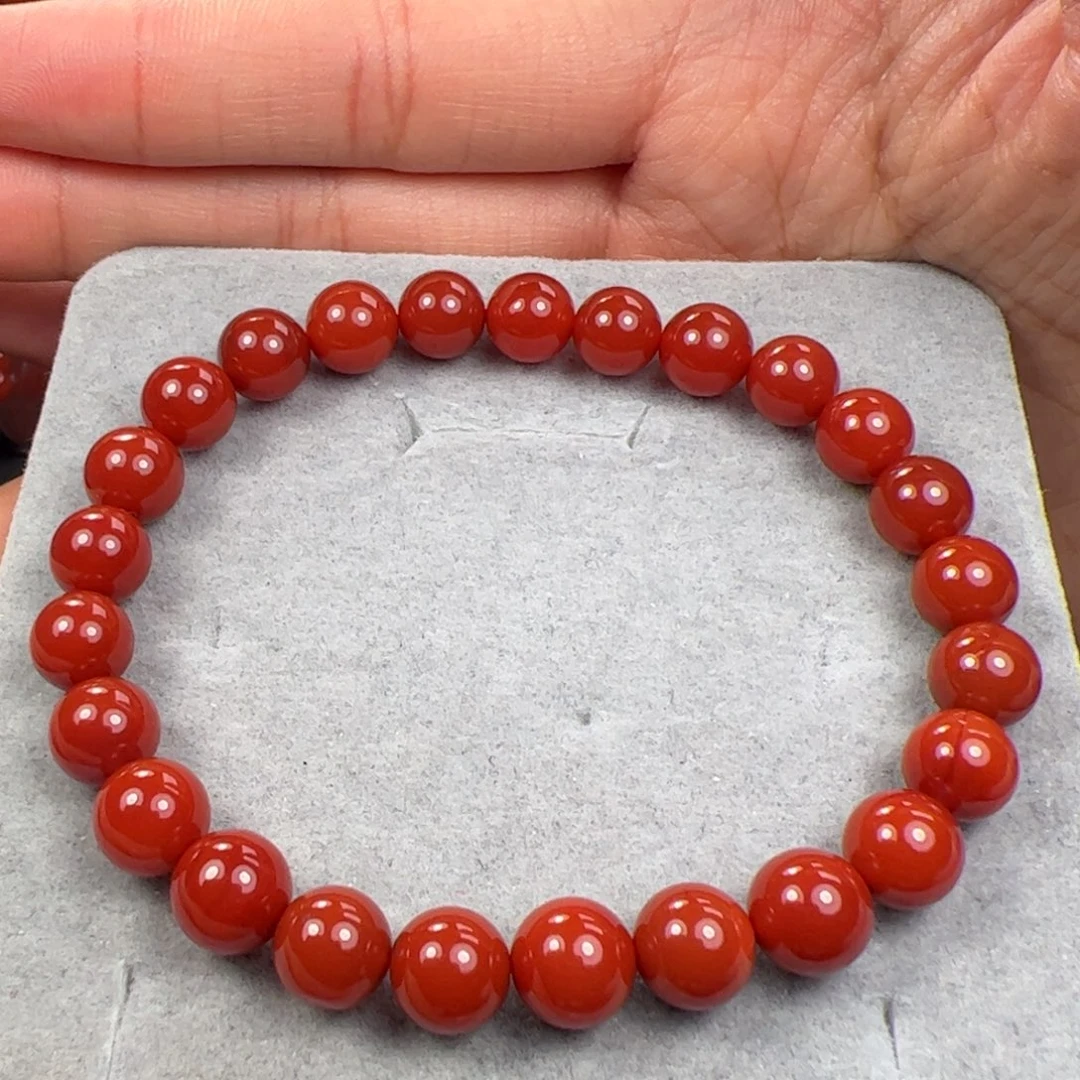 未镶嵌手串南红玛瑙