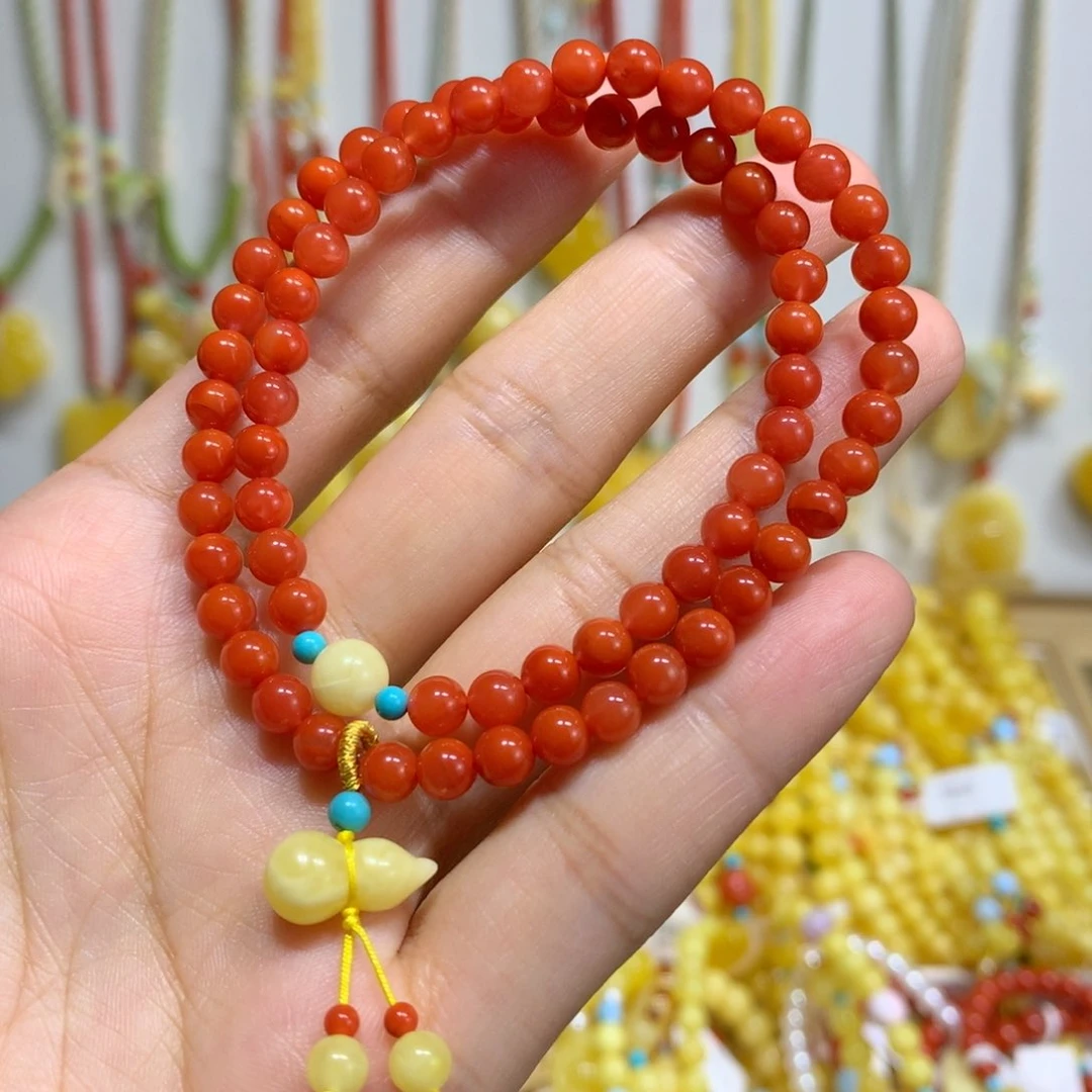 手链未镶嵌南红玛瑙5mm