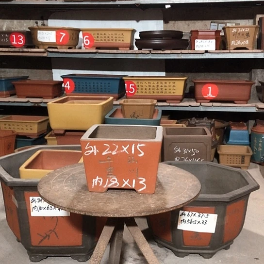 紫砂紫砂花盆包邮