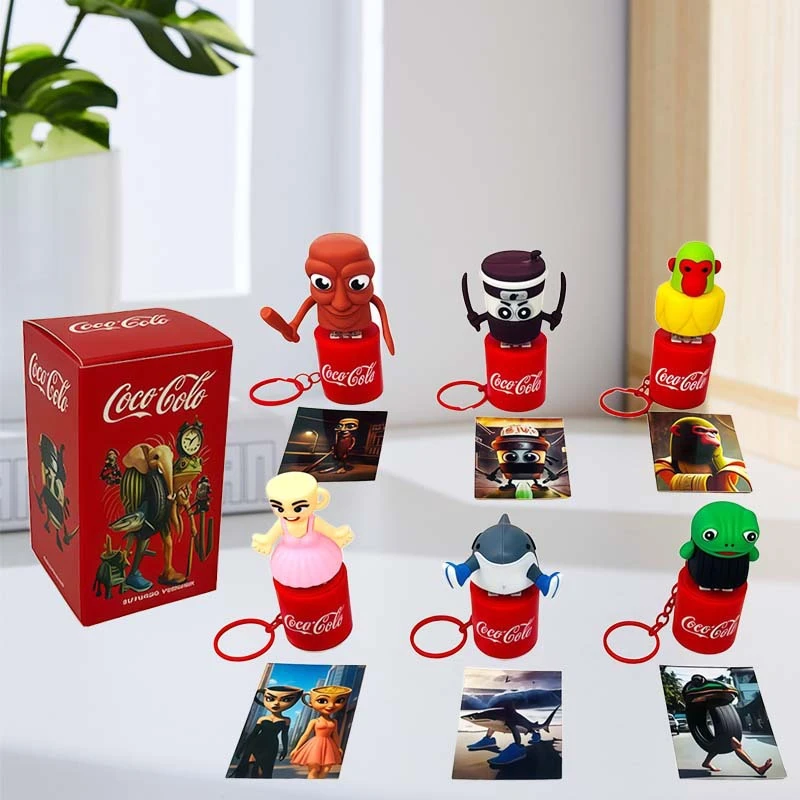 可乐山海经语音挂件通通木棍人解压按键发声山海经玩具钥匙扣21泰