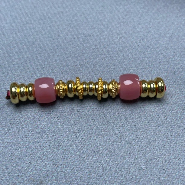 精工粉糯万能轴适配5-12mm串串配串百搭文玩配饰