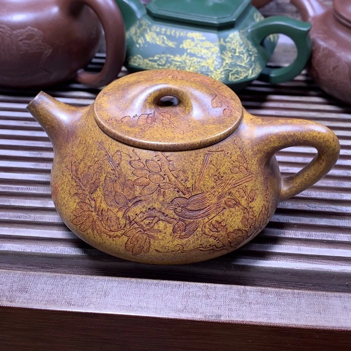 紫砂茶壶原矿手工121