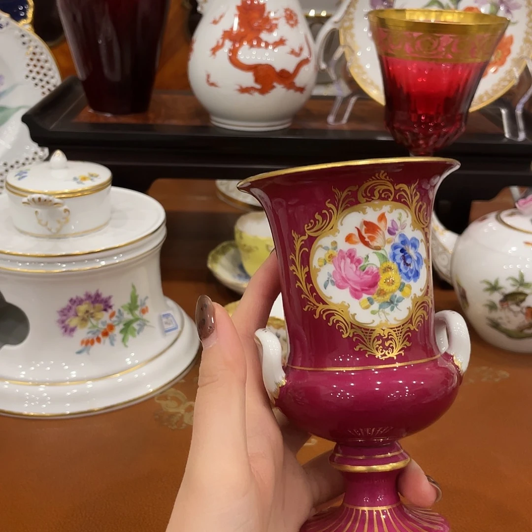 摆件中古一等奖杯花瓶