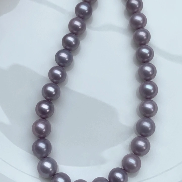 颈饰淡水珍珠银S925镶嵌