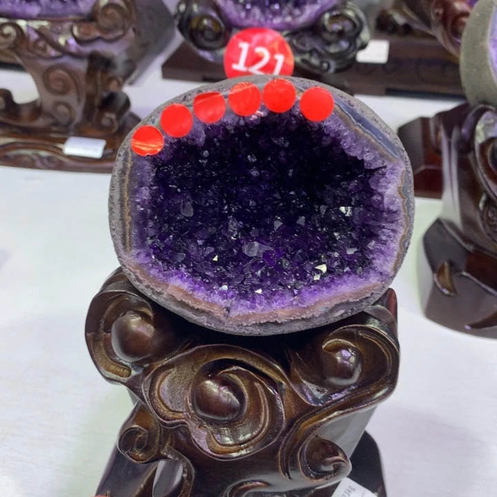紫晶大型摆件（非配饰）未镶嵌