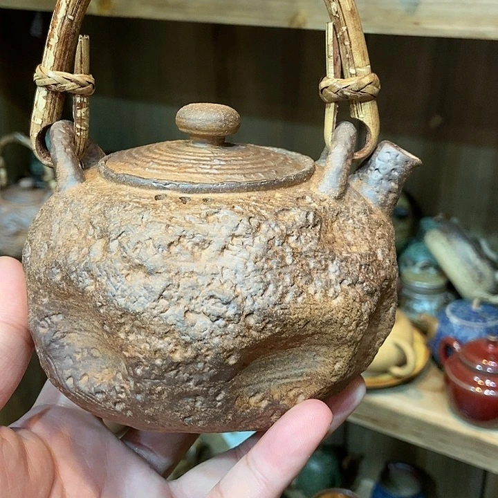 柴烧老岩泥高端茶器