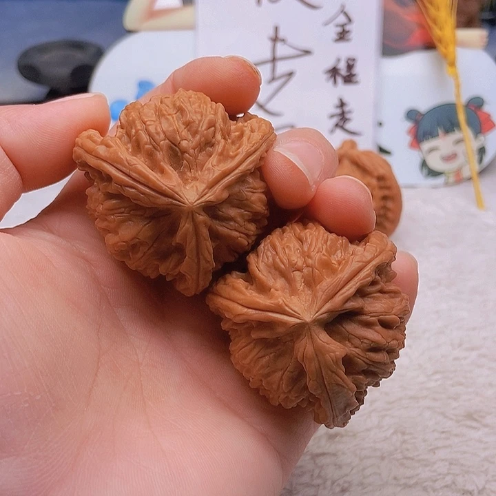 吊坠文玩核桃文****2三棱
