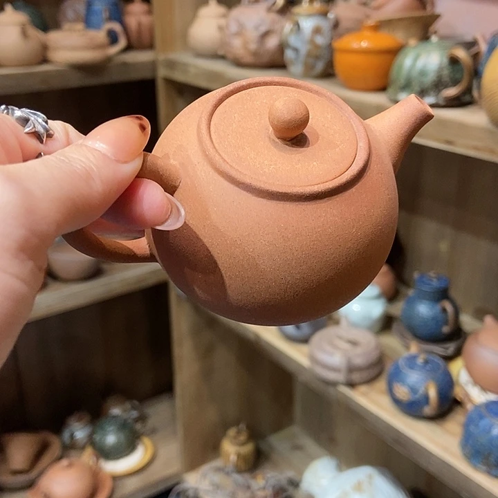 柴烧老岩泥高端茶器