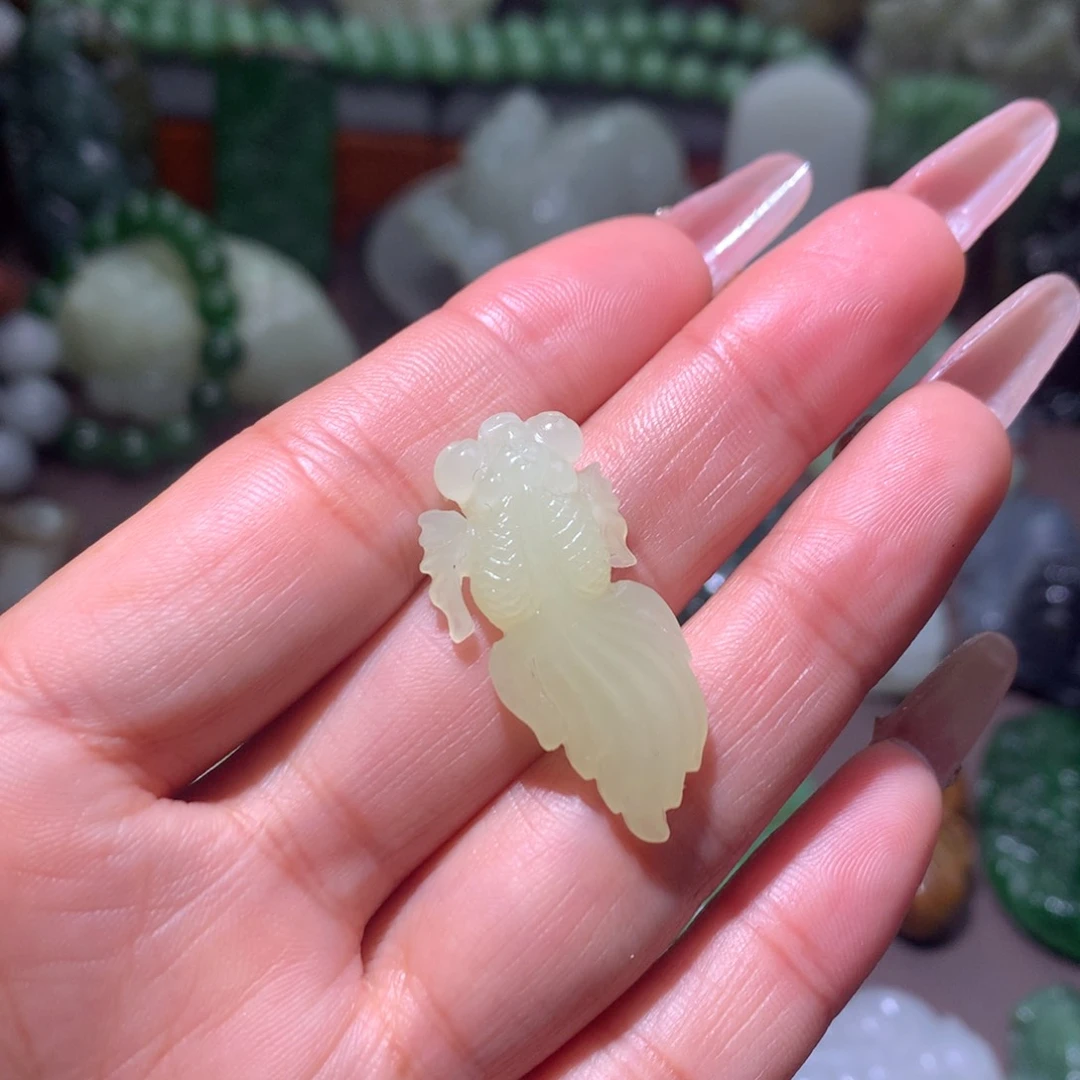 颈饰未镶嵌和田玉