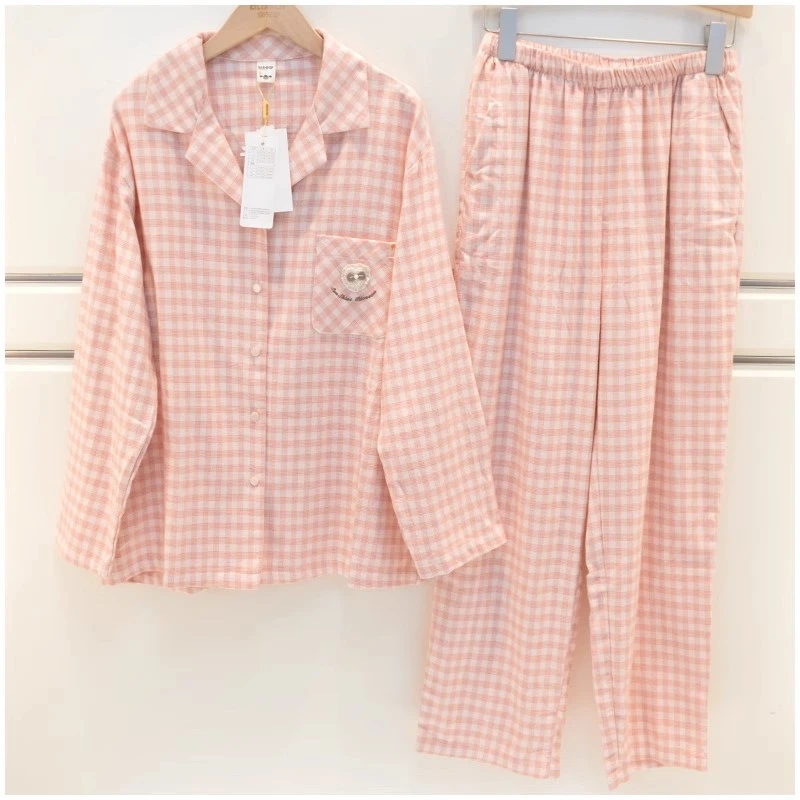 彩色品牌睡衣女士秋家居服25S41048