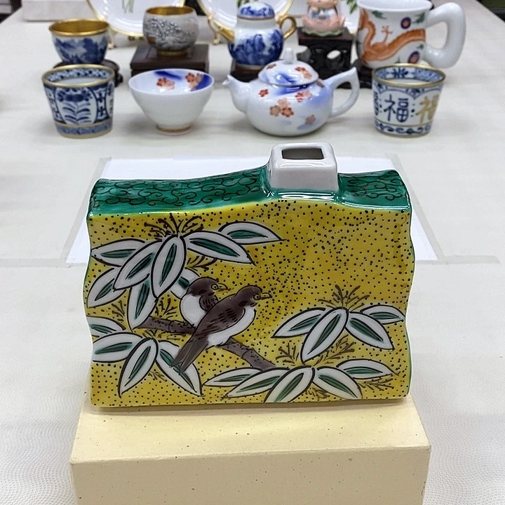 摆件九谷正品保真