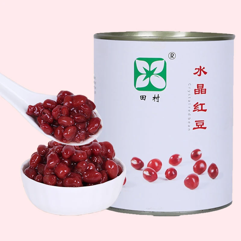 免煮红豆罐头熟红小豆糖水糖纳蜜豆即食烘焙甜品奶茶店专用原材料