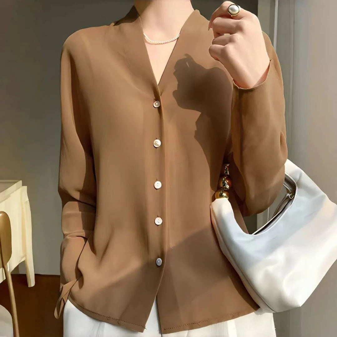 2420 GZ一楼衬衫女夏季新款气质显瘦宽松上衣
