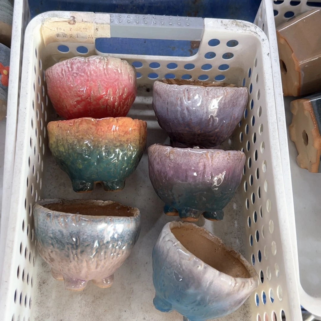 陶瓷多肉小花盆@@3