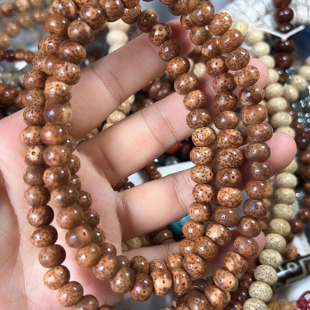 政***德星月菩提手串星月菩提脱脂陈子