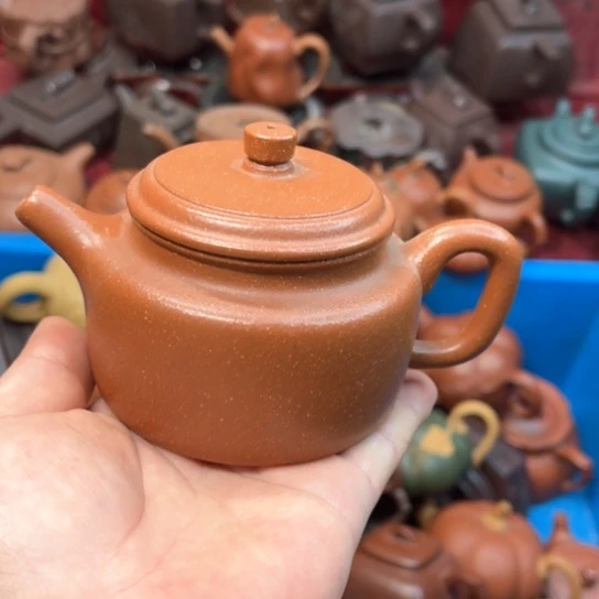 紫砂茶壶河**饿。。。瑕疵