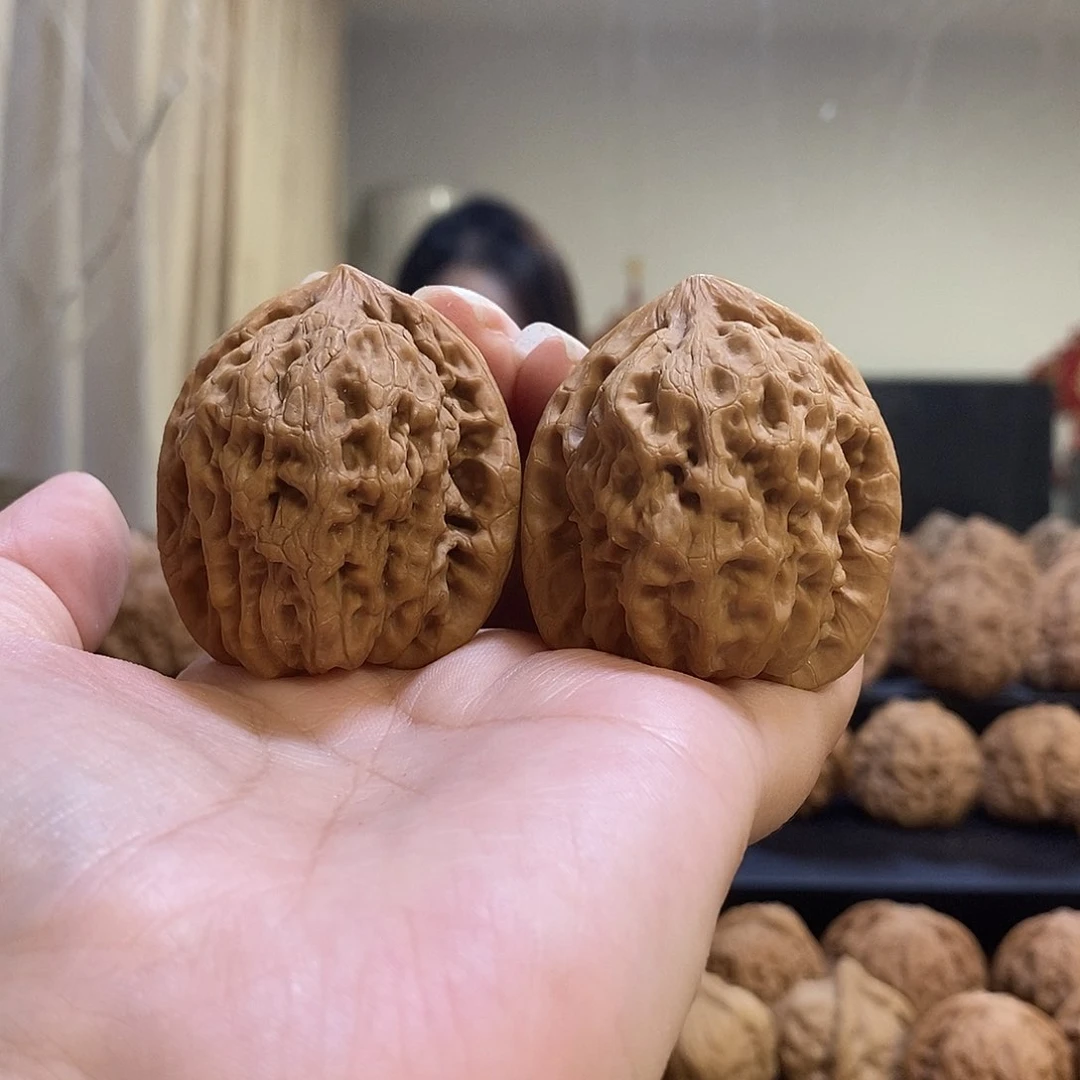把件文玩核桃40金公子有修