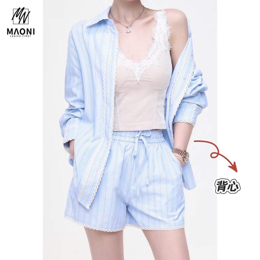 毛妮Peshe【y2k千禧辣妹】蕾丝V领吊带背心修身内搭显瘦上衣L1689